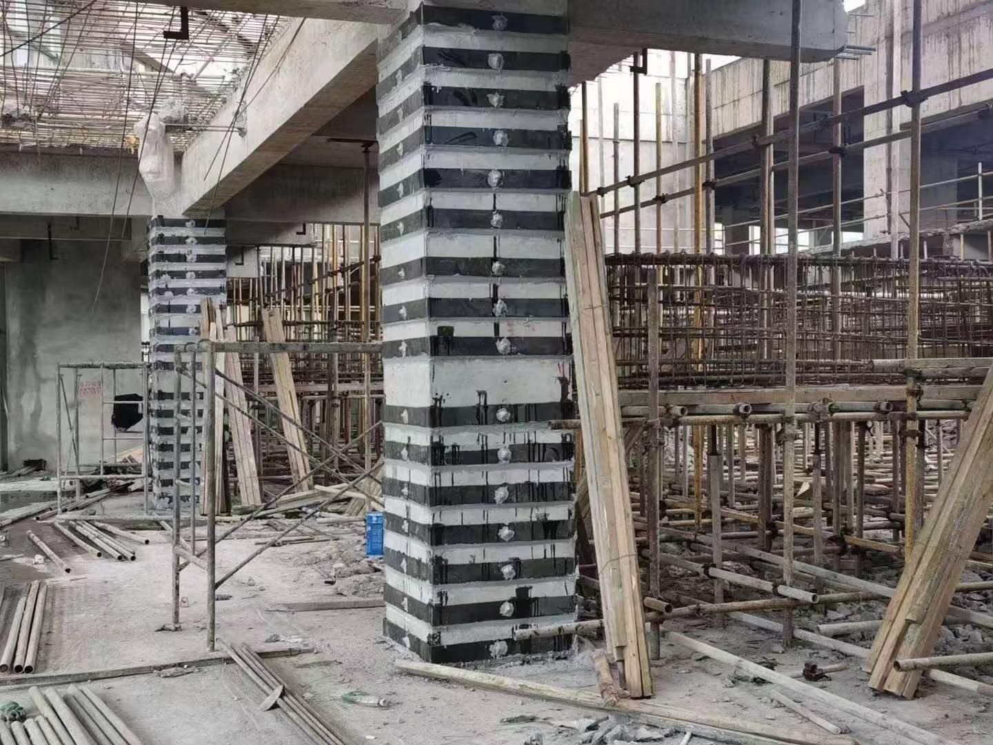 鄂州柱子包钢加固施工方案